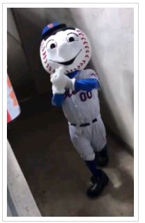 New York Mets baseball team apologise after mascot Mr Met caught