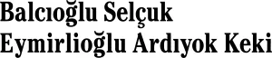 Balcıoğlu Selçuk Eymirlioğlu Ardıyok Keki Attorney Partnersh logo