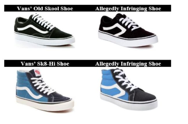 Vans Skates Past Summary Judgment Challenge To The Validity Of Its Shoe  Trade Dress - Trademark - United States